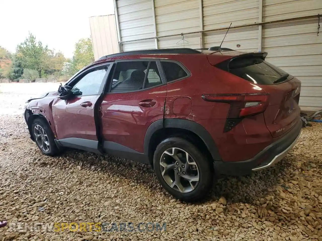 2 Photograph of a damaged car KL77LHEP8SC056938 CHEVROLET TRAX 2025
