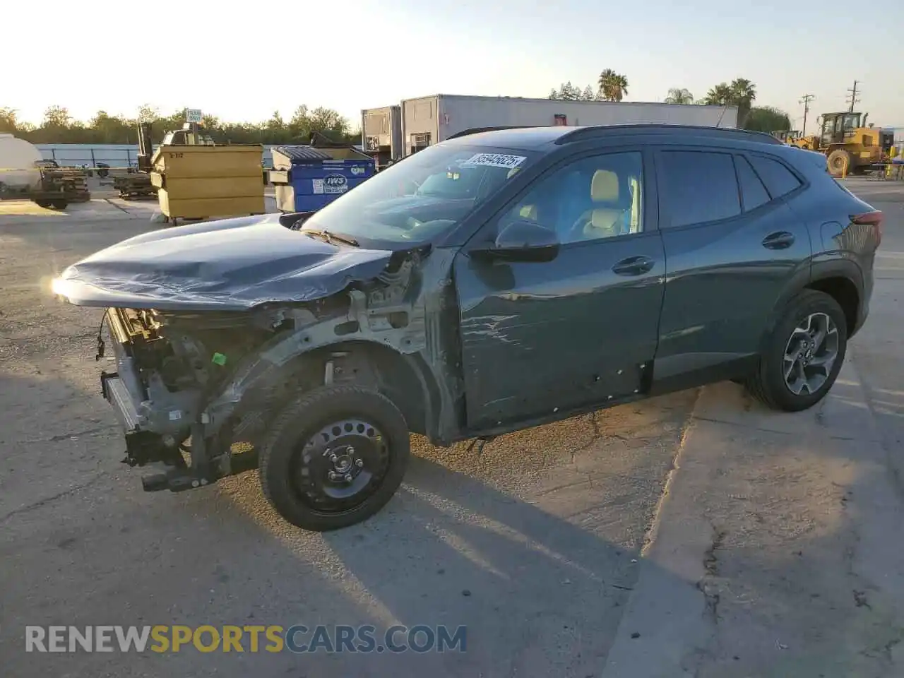 1 Photograph of a damaged car KL77LHEP8SC059113 CHEVROLET TRAX 2025