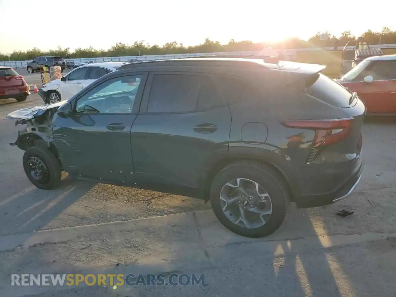 2 Photograph of a damaged car KL77LHEP8SC059113 CHEVROLET TRAX 2025