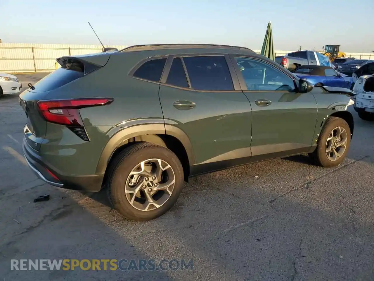 3 Photograph of a damaged car KL77LHEP8SC059113 CHEVROLET TRAX 2025