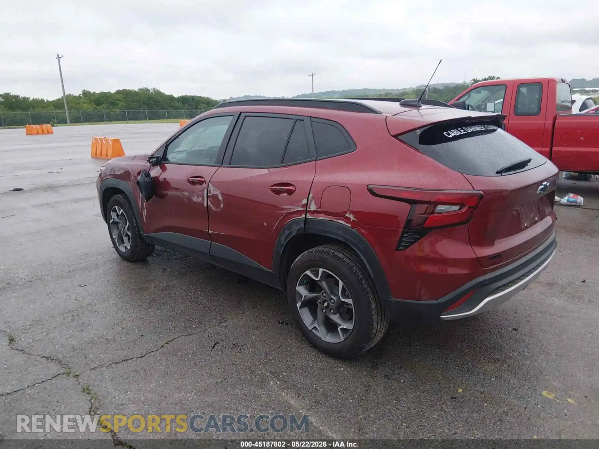 3 Photograph of a damaged car KL77LHEP8SC059225 CHEVROLET TRAX 2025