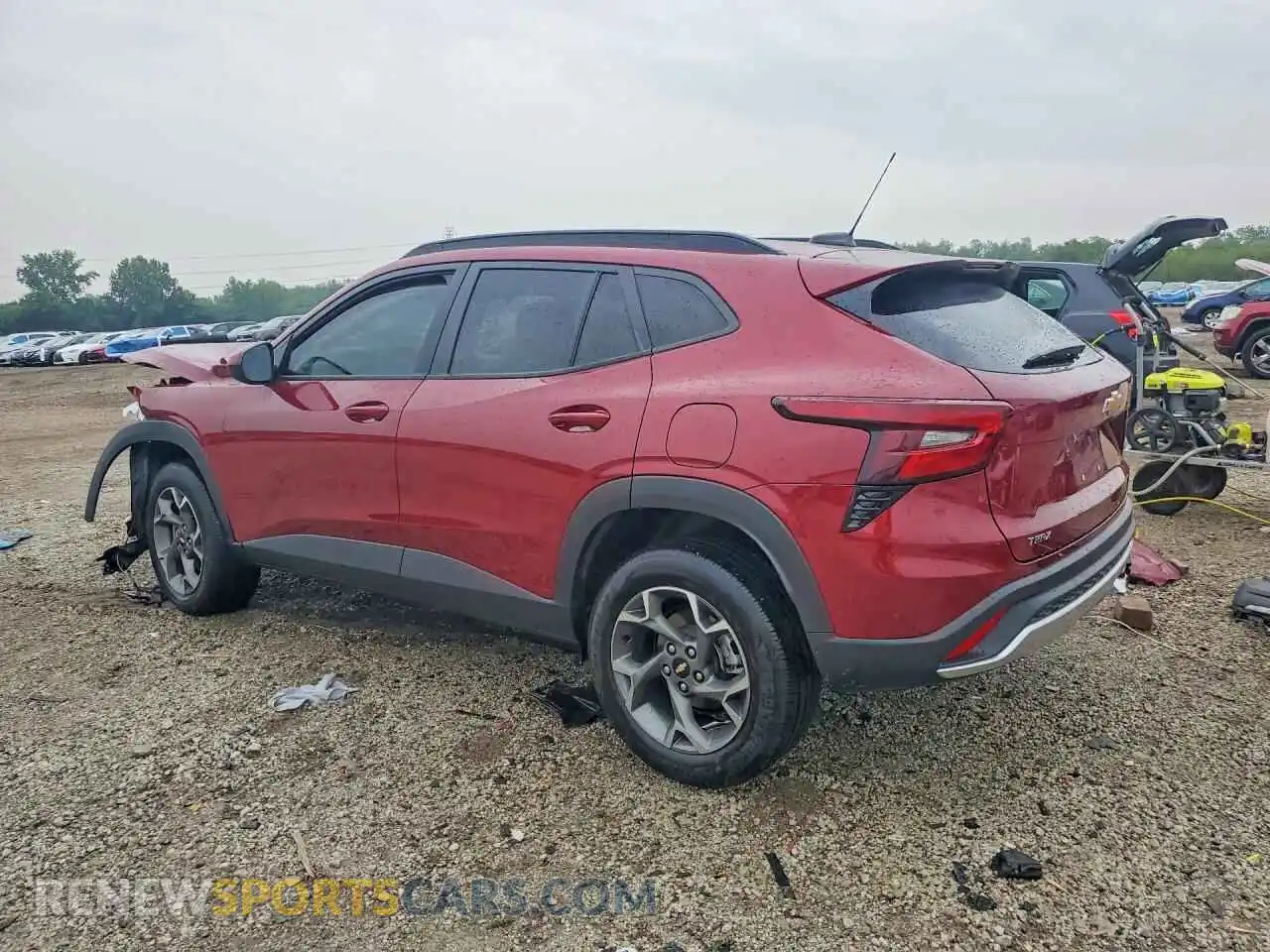 2 Photograph of a damaged car KL77LHEP8SC087400 CHEVROLET TRAX 2025