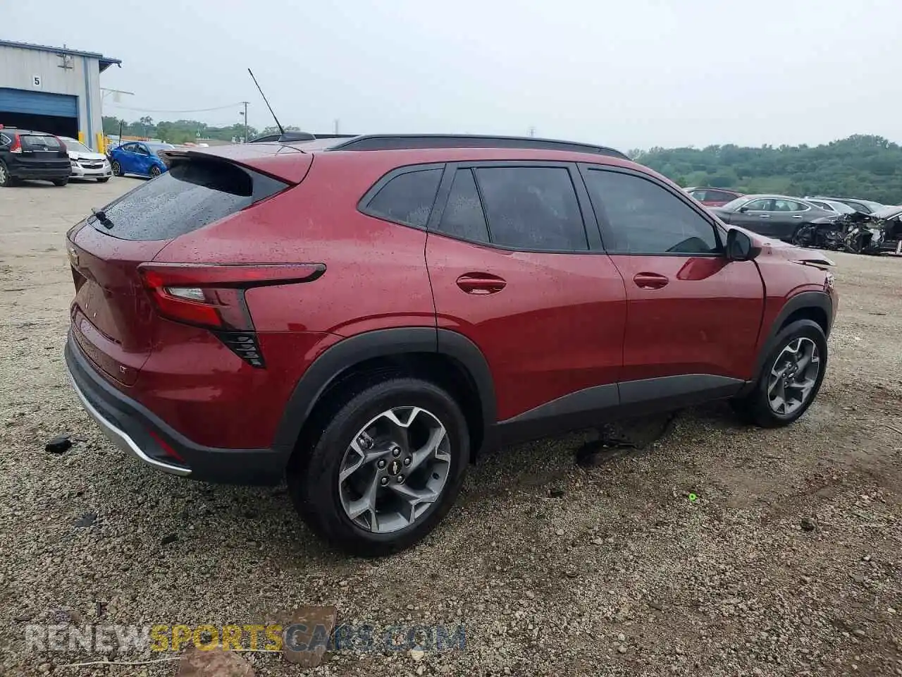 3 Photograph of a damaged car KL77LHEP8SC087400 CHEVROLET TRAX 2025
