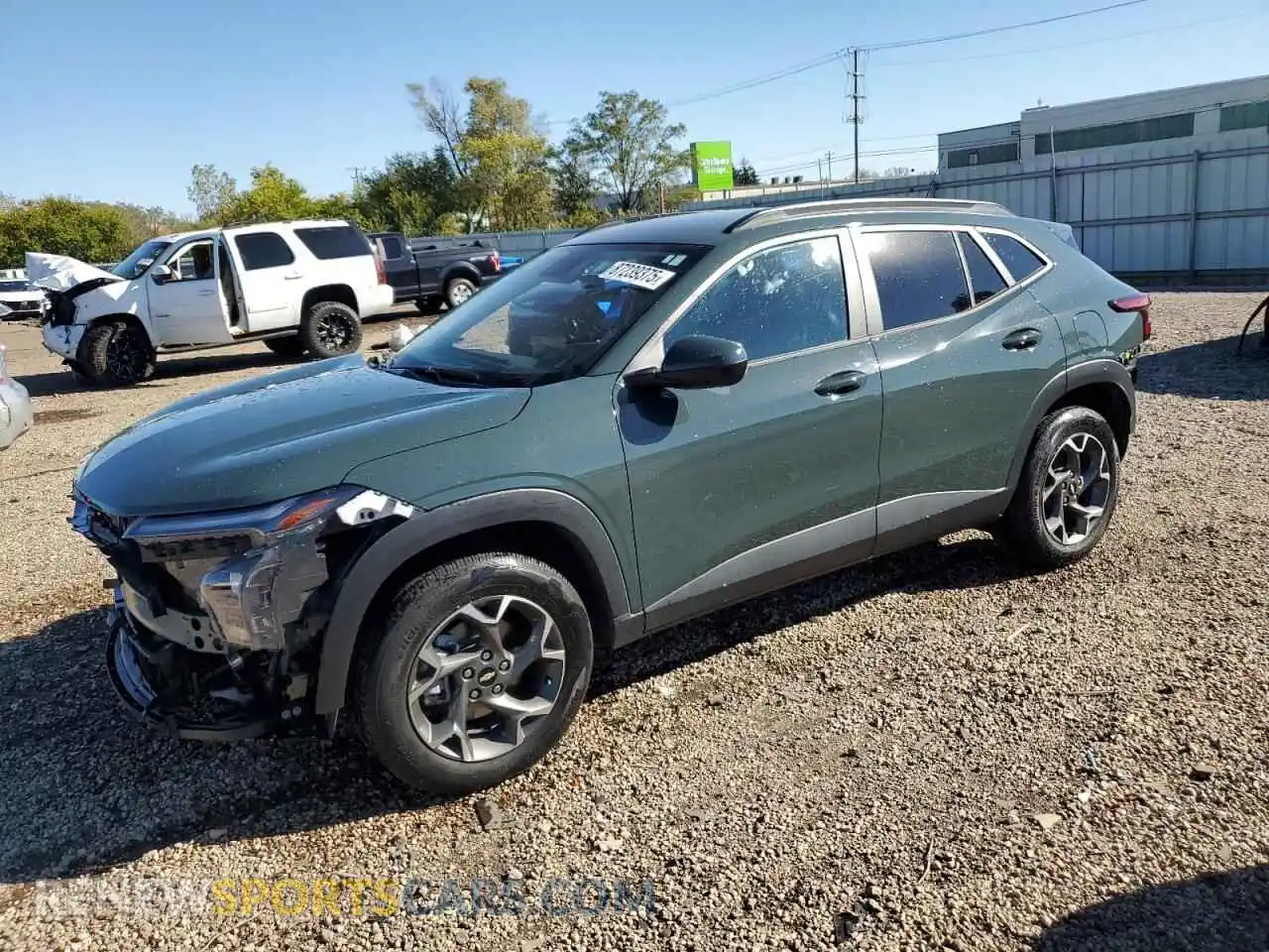 1 Photograph of a damaged car KL77LHEP8SC097859 CHEVROLET TRAX 2025