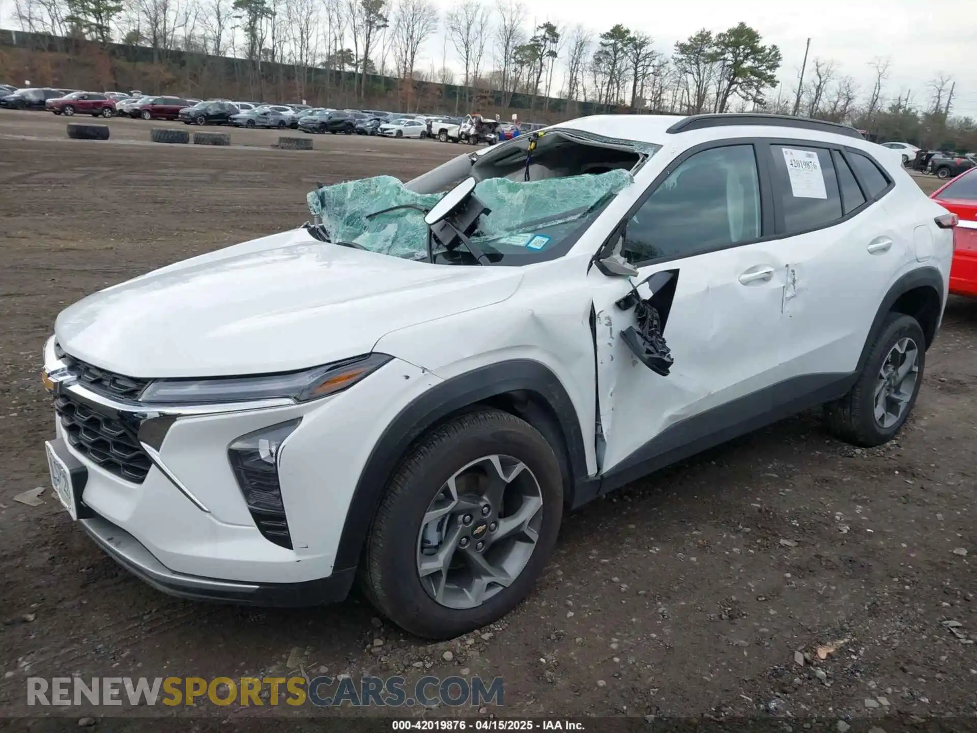 2 Photograph of a damaged car KL77LHEP8SC128818 CHEVROLET TRAX 2025