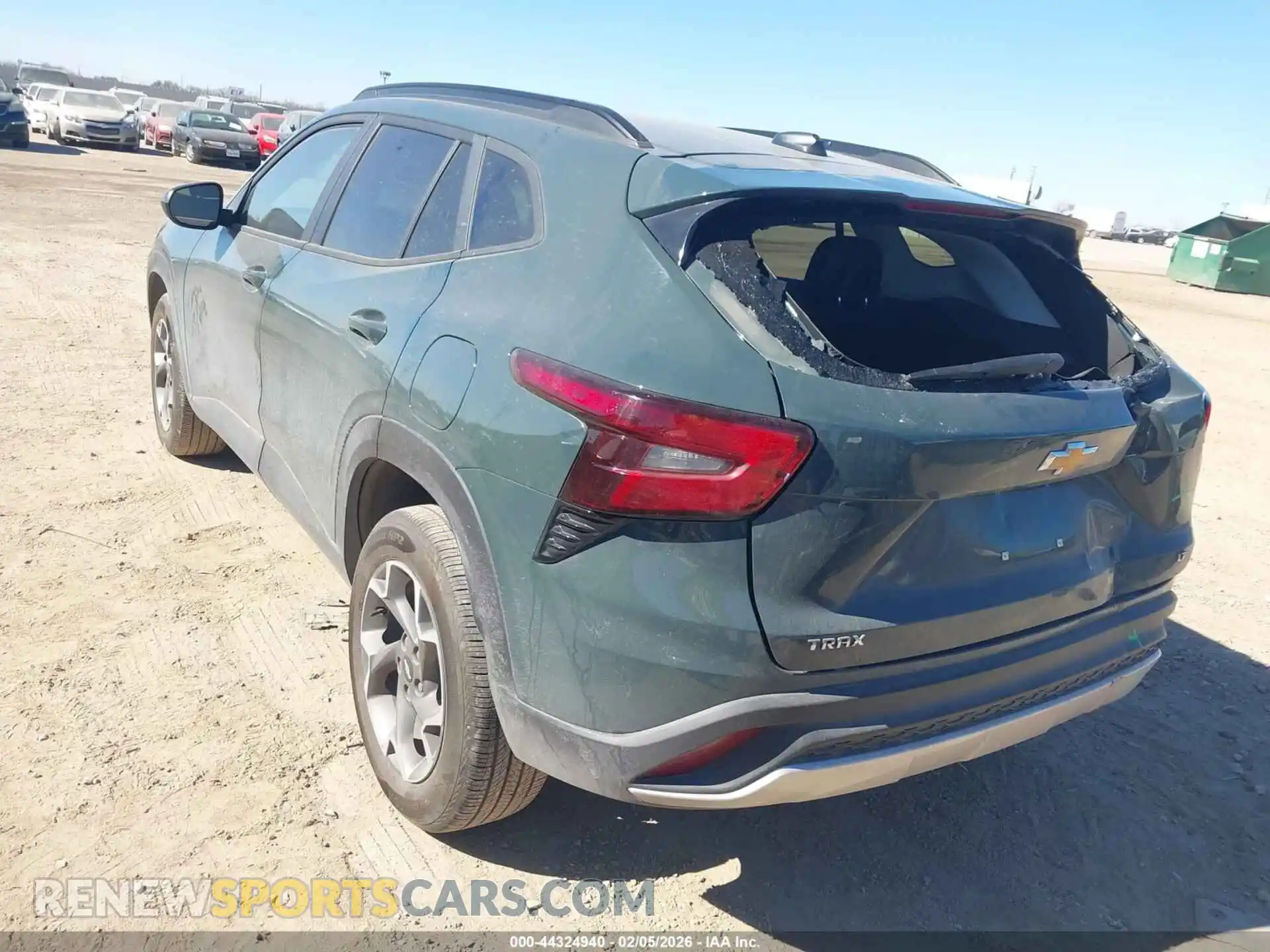 3 Photograph of a damaged car KL77LHEP8SC167263 CHEVROLET TRAX 2025