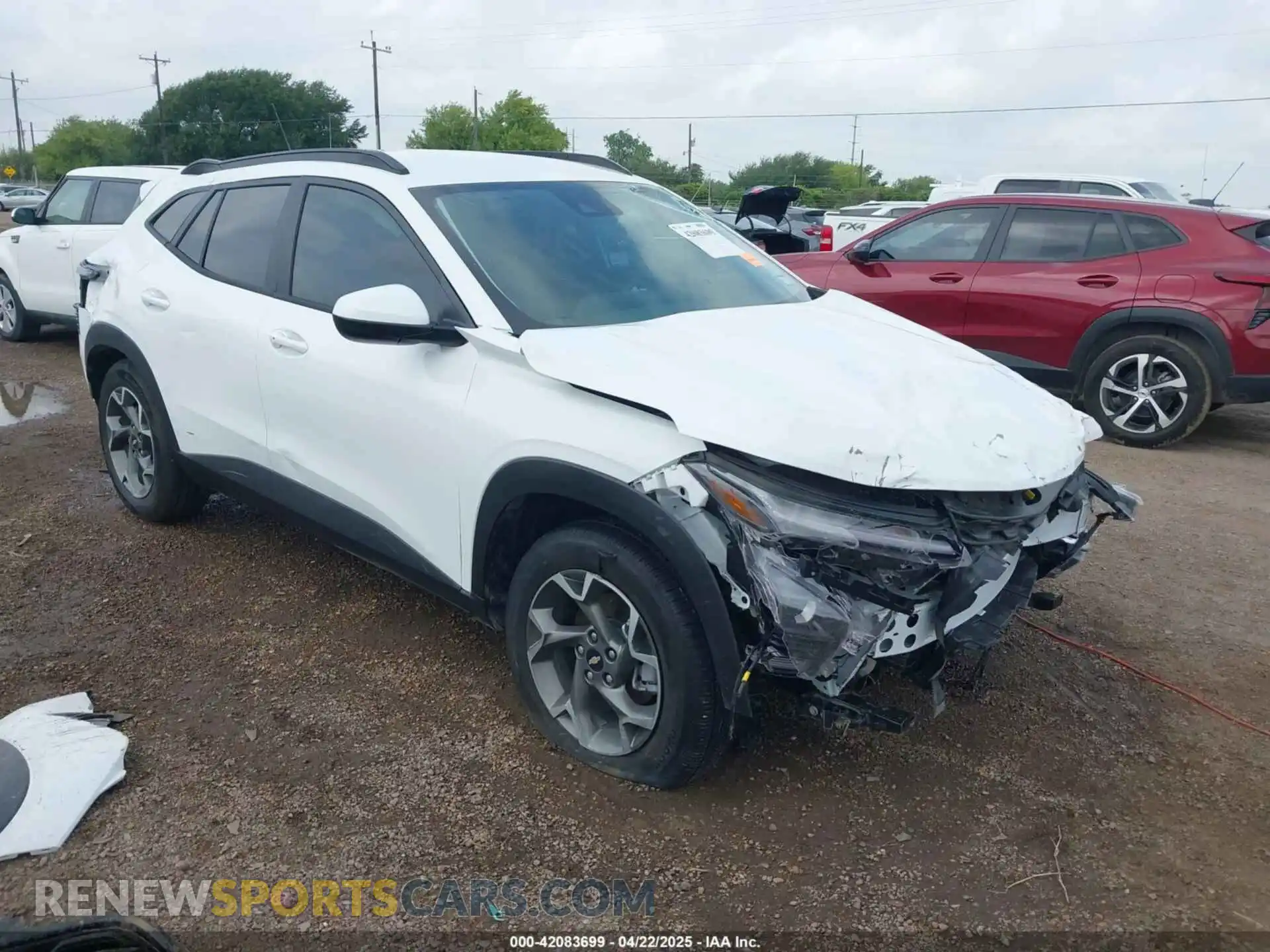 1 Photograph of a damaged car KL77LHEP8SC193121 CHEVROLET TRAX 2025