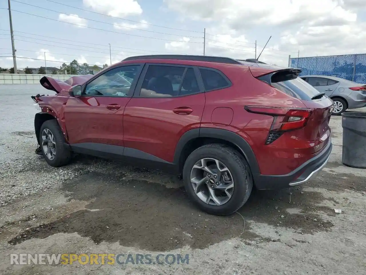 2 Photograph of a damaged car KL77LHEP8SC195841 CHEVROLET TRAX 2025