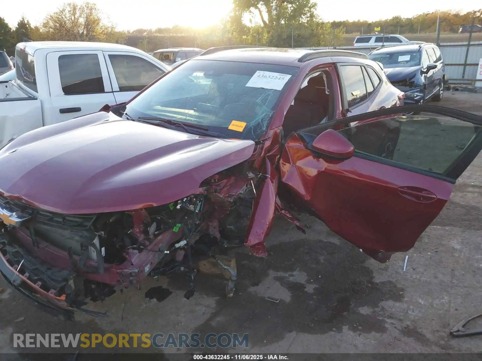 2 Photograph of a damaged car KL77LHEP8SC204084 CHEVROLET TRAX 2025