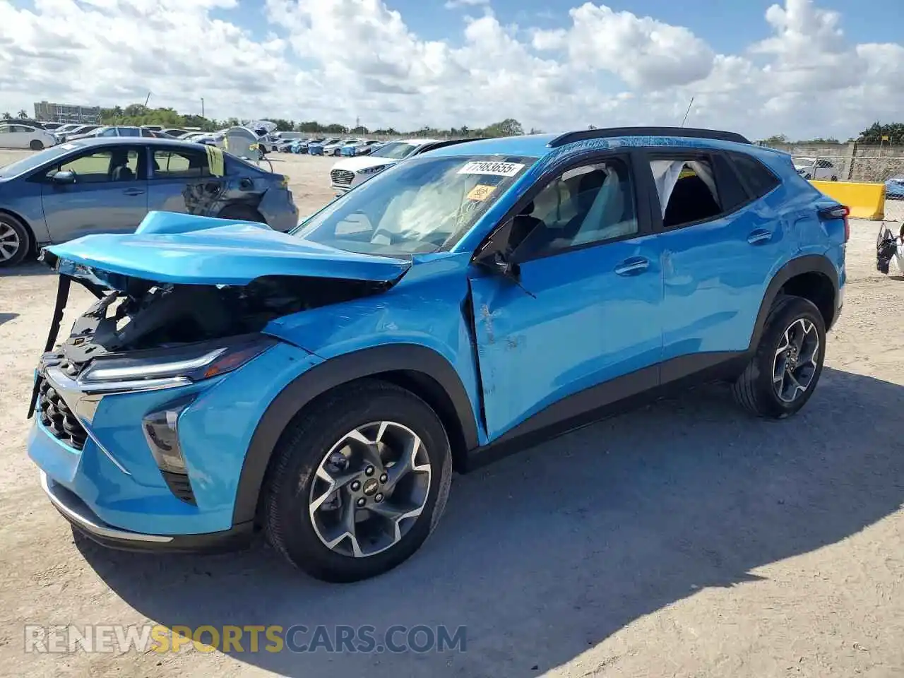 1 Photograph of a damaged car KL77LHEP8SC204294 CHEVROLET TRAX 2025