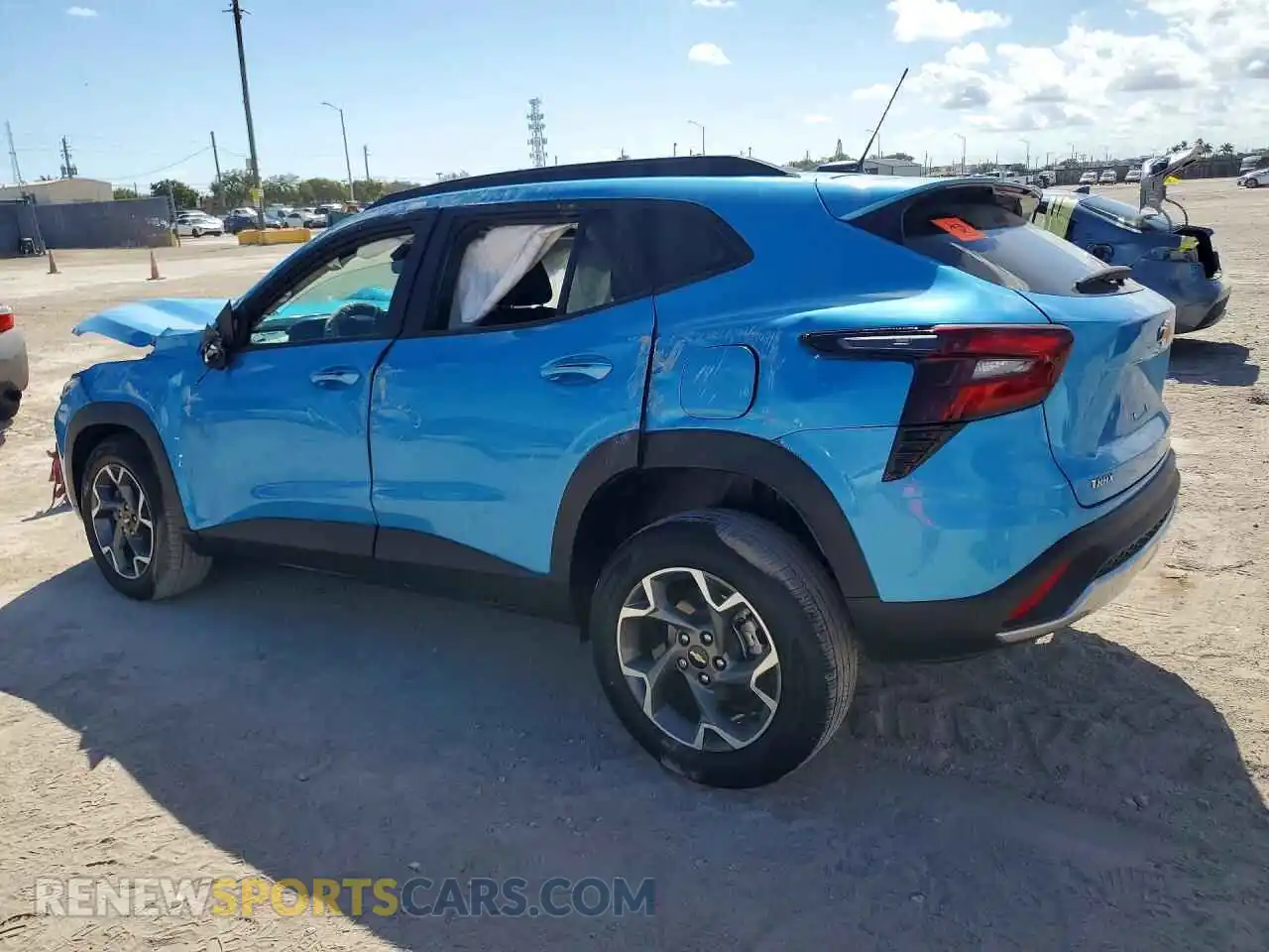 2 Photograph of a damaged car KL77LHEP8SC204294 CHEVROLET TRAX 2025