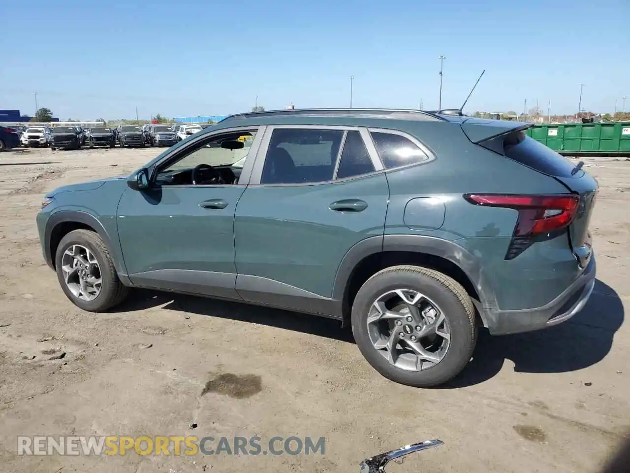 2 Фотография поврежденного автомобиля KL77LHEP8SC210080 CHEVROLET TRAX 2025