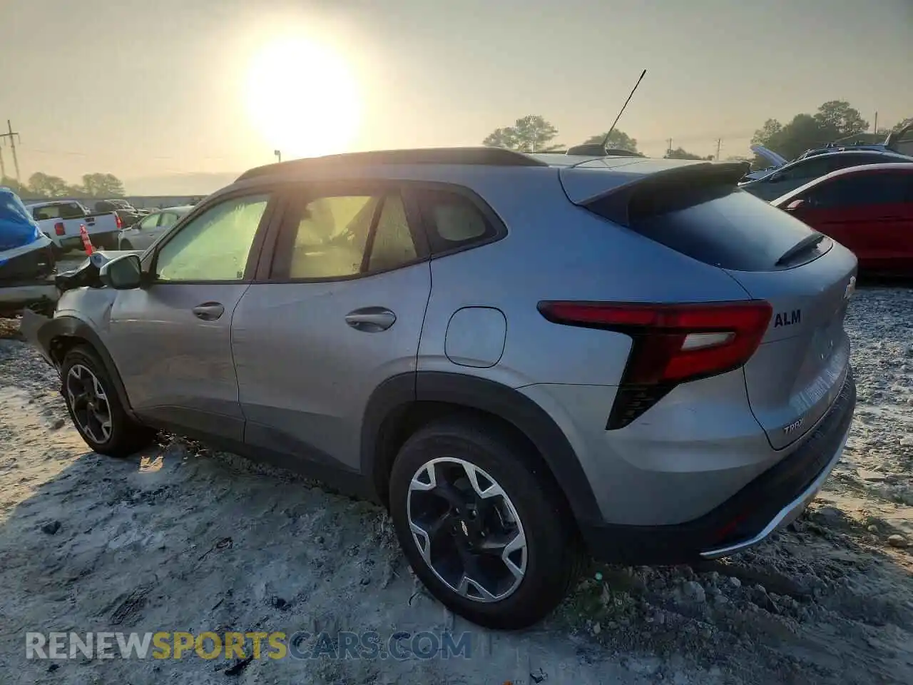 2 Photograph of a damaged car KL77LHEP8SC236078 CHEVROLET TRAX 2025