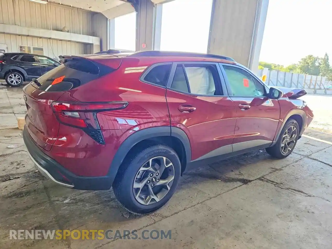 3 Photograph of a damaged car KL77LHEP8SC237294 CHEVROLET TRAX 2025