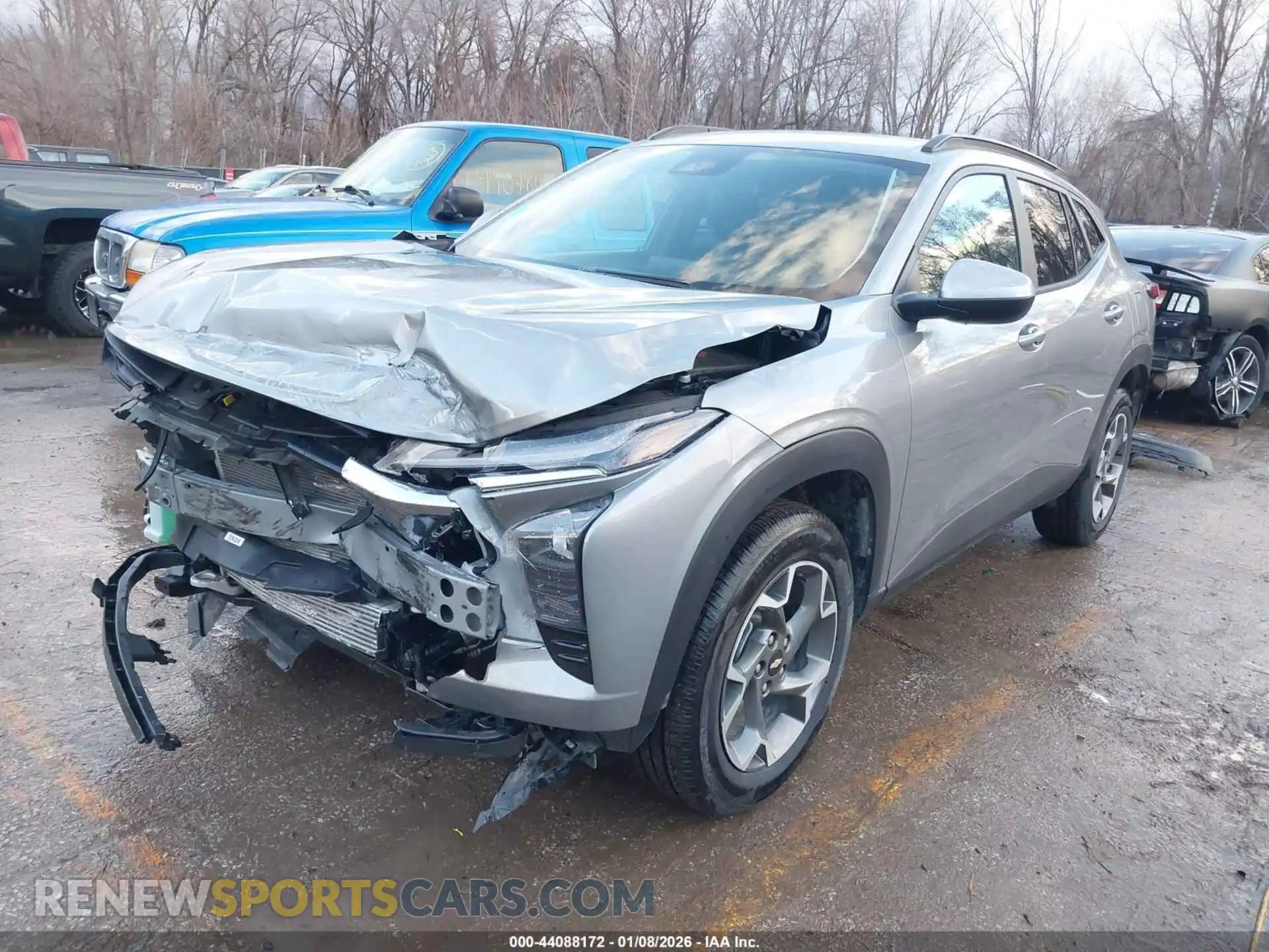 2 Photograph of a damaged car KL77LHEP8SC261238 CHEVROLET TRAX 2025