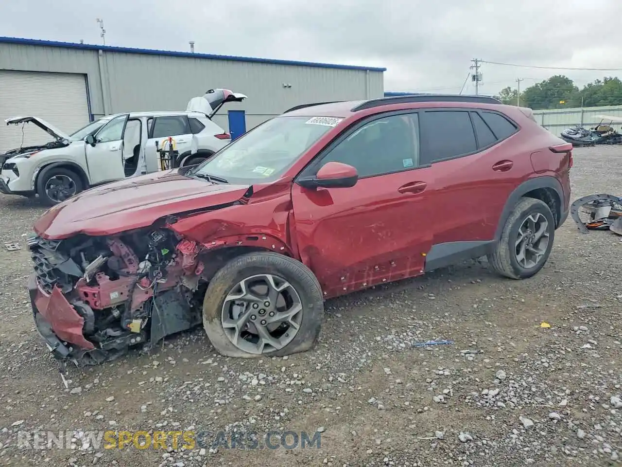 1 Фотография поврежденного автомобиля KL77LHEP8SC275091 CHEVROLET TRAX 2025