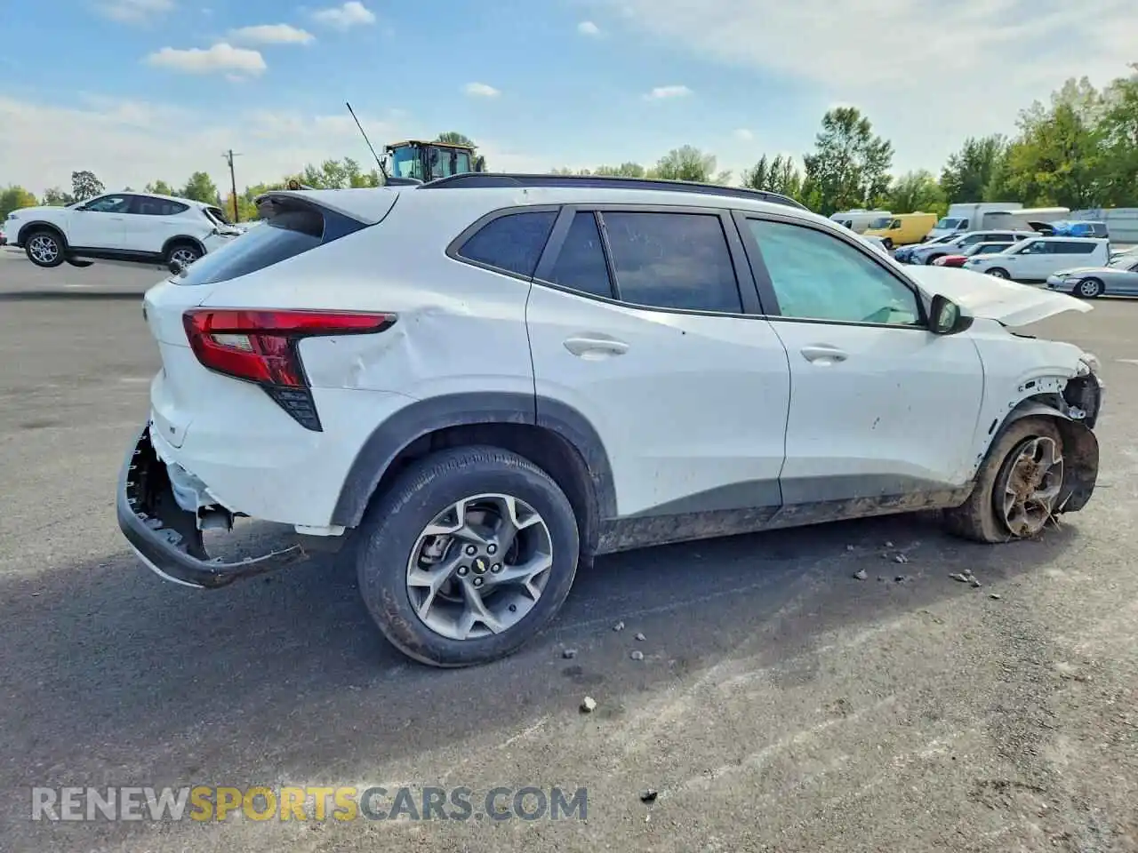 3 Photograph of a damaged car KL77LHEP8SC319543 CHEVROLET TRAX 2025