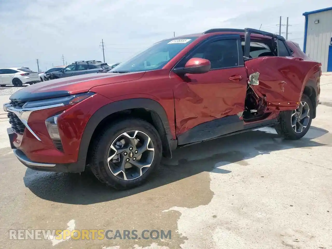 1 Photograph of a damaged car KL77LHEP9SC004041 CHEVROLET TRAX 2025