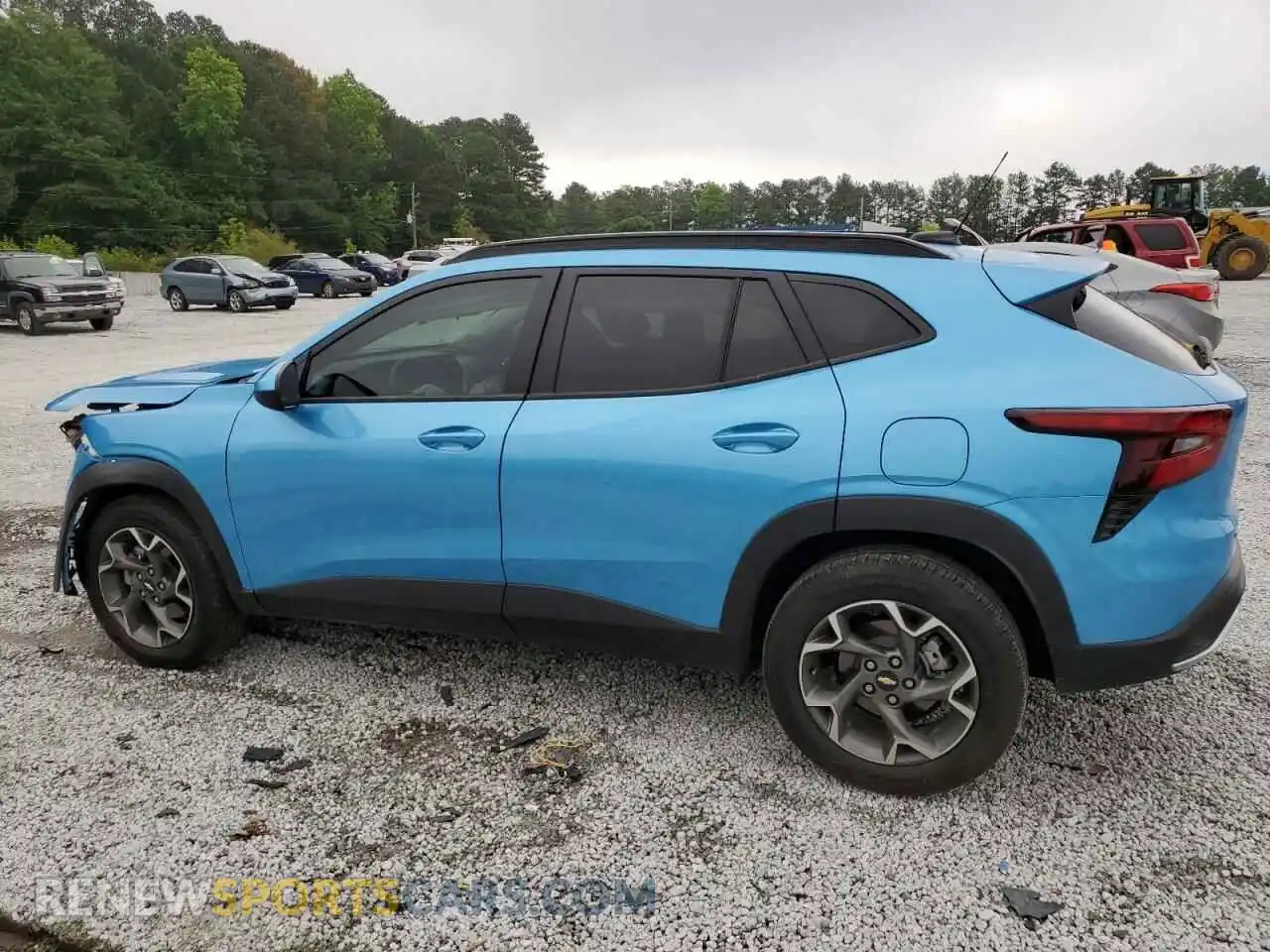2 Photograph of a damaged car KL77LHEP9SC029764 CHEVROLET TRAX 2025