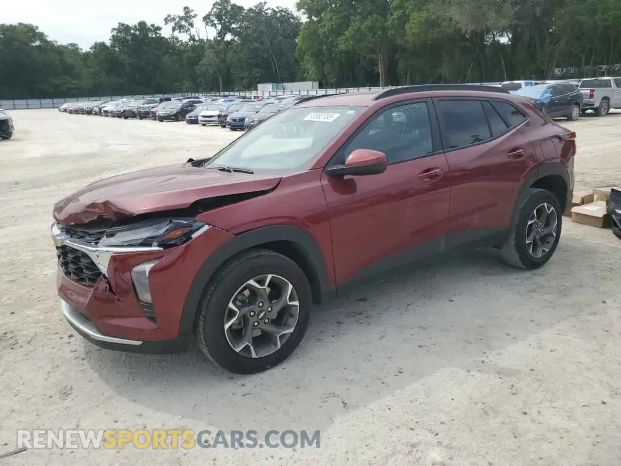 1 Фотография поврежденного автомобиля KL77LHEP9SC048878 CHEVROLET TRAX 2025
