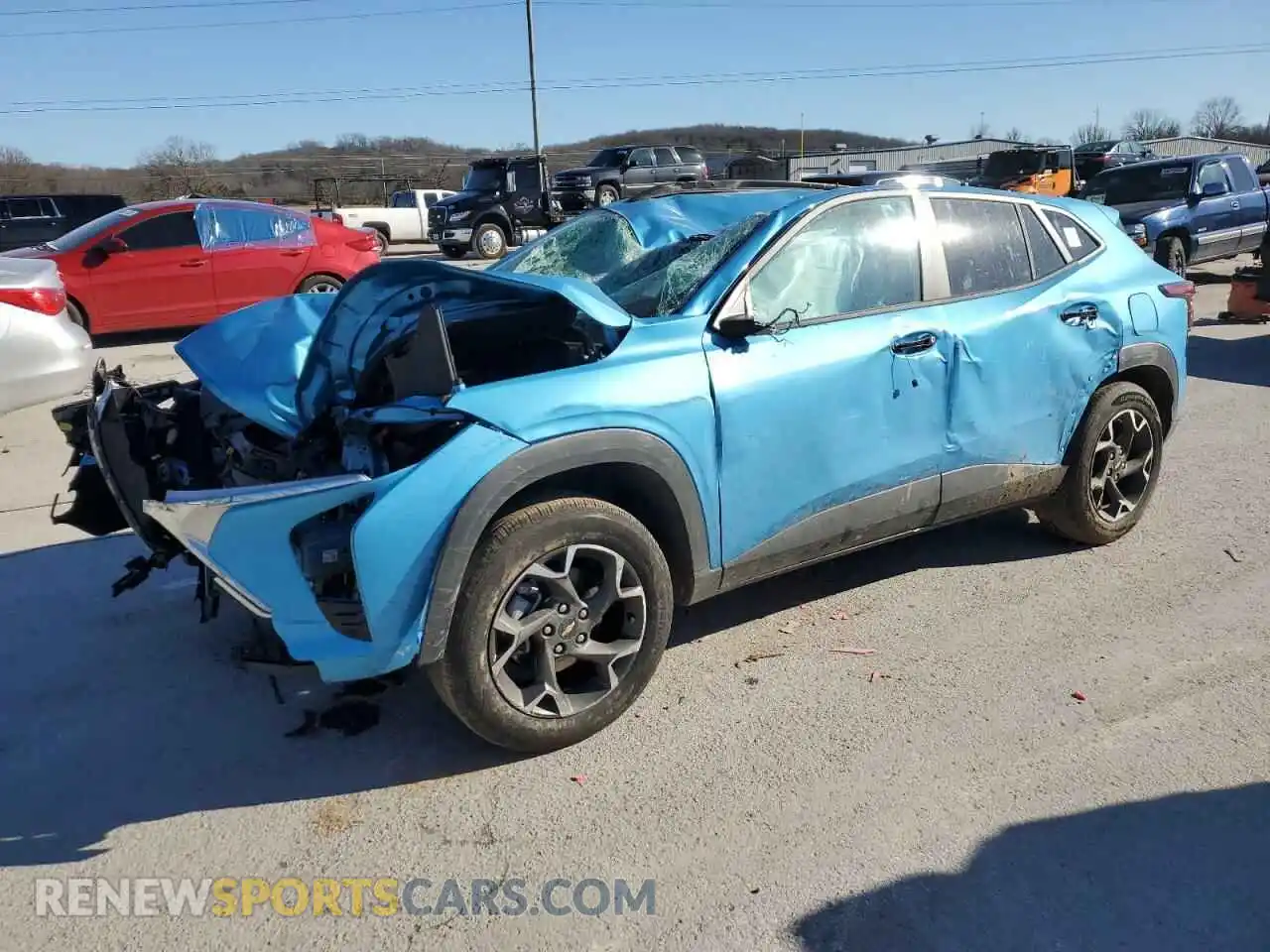 1 Photograph of a damaged car KL77LHEP9SC105967 CHEVROLET TRAX 2025