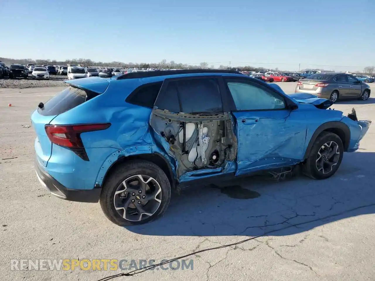 3 Photograph of a damaged car KL77LHEP9SC105967 CHEVROLET TRAX 2025