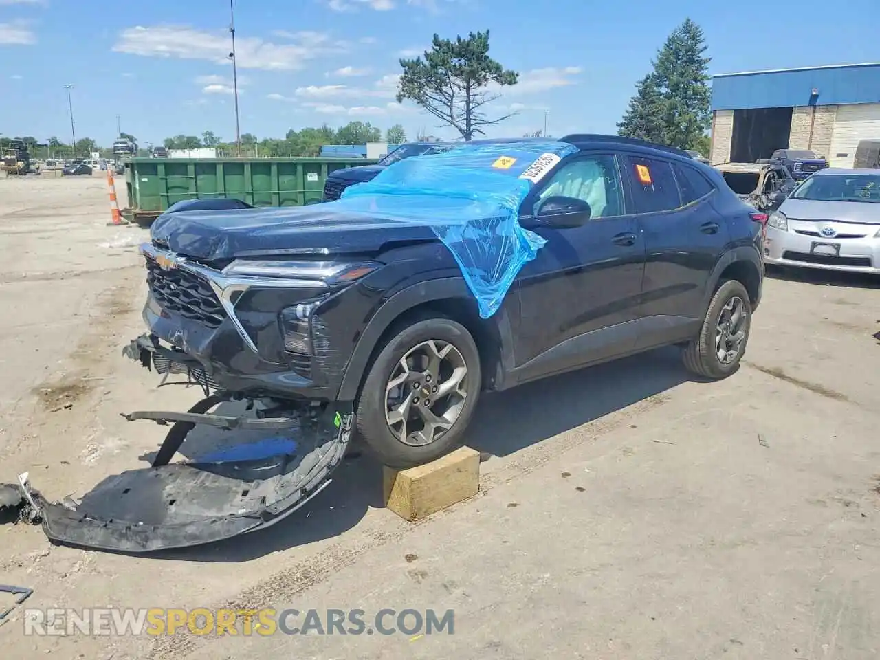 1 fotografías del automóvil dañado KL77LHEP9SC131744 CHEVROLET TRAX 2025
