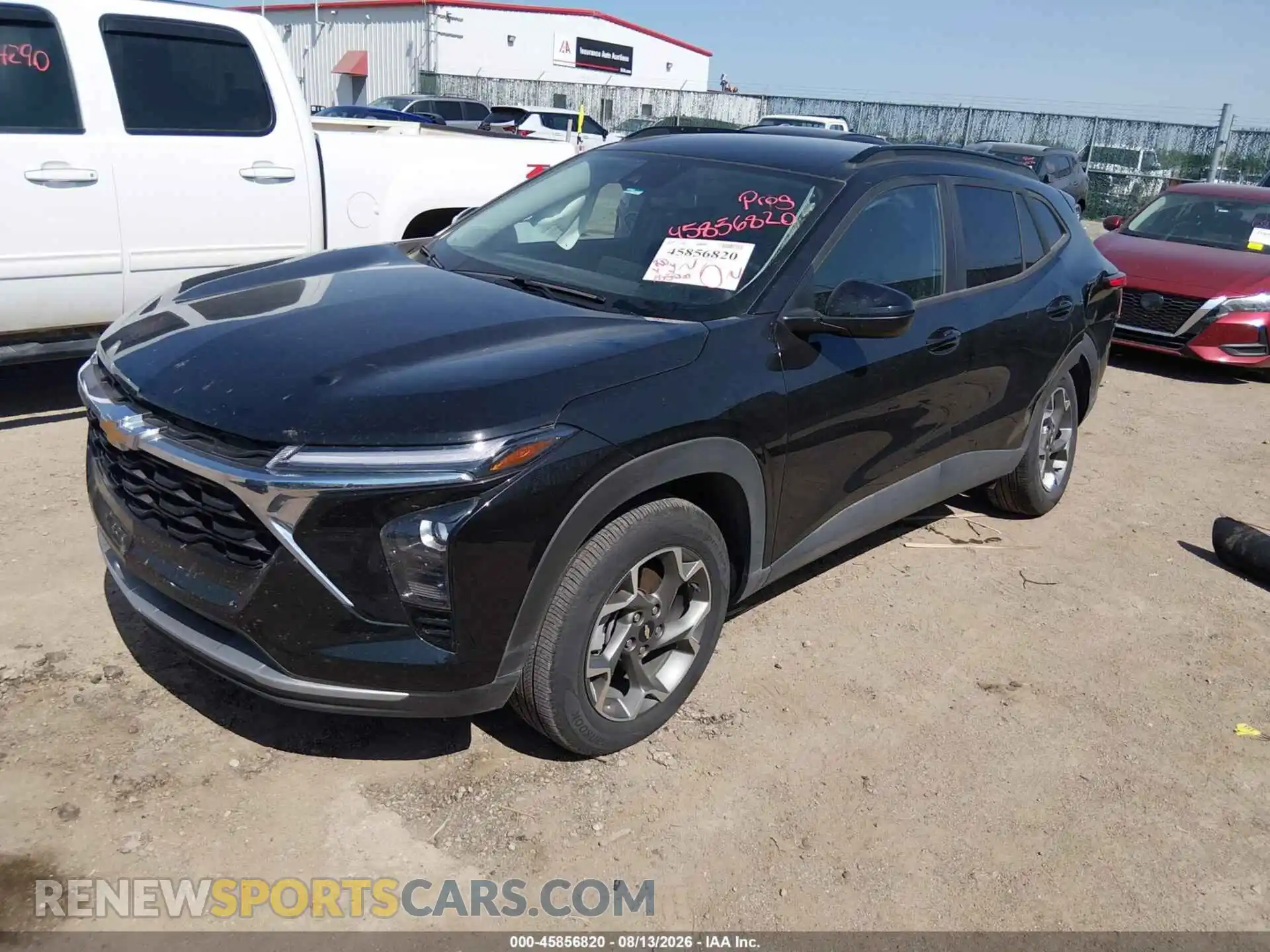 2 Фотография поврежденного автомобиля KL77LHEP9SC174741 CHEVROLET TRAX 2025