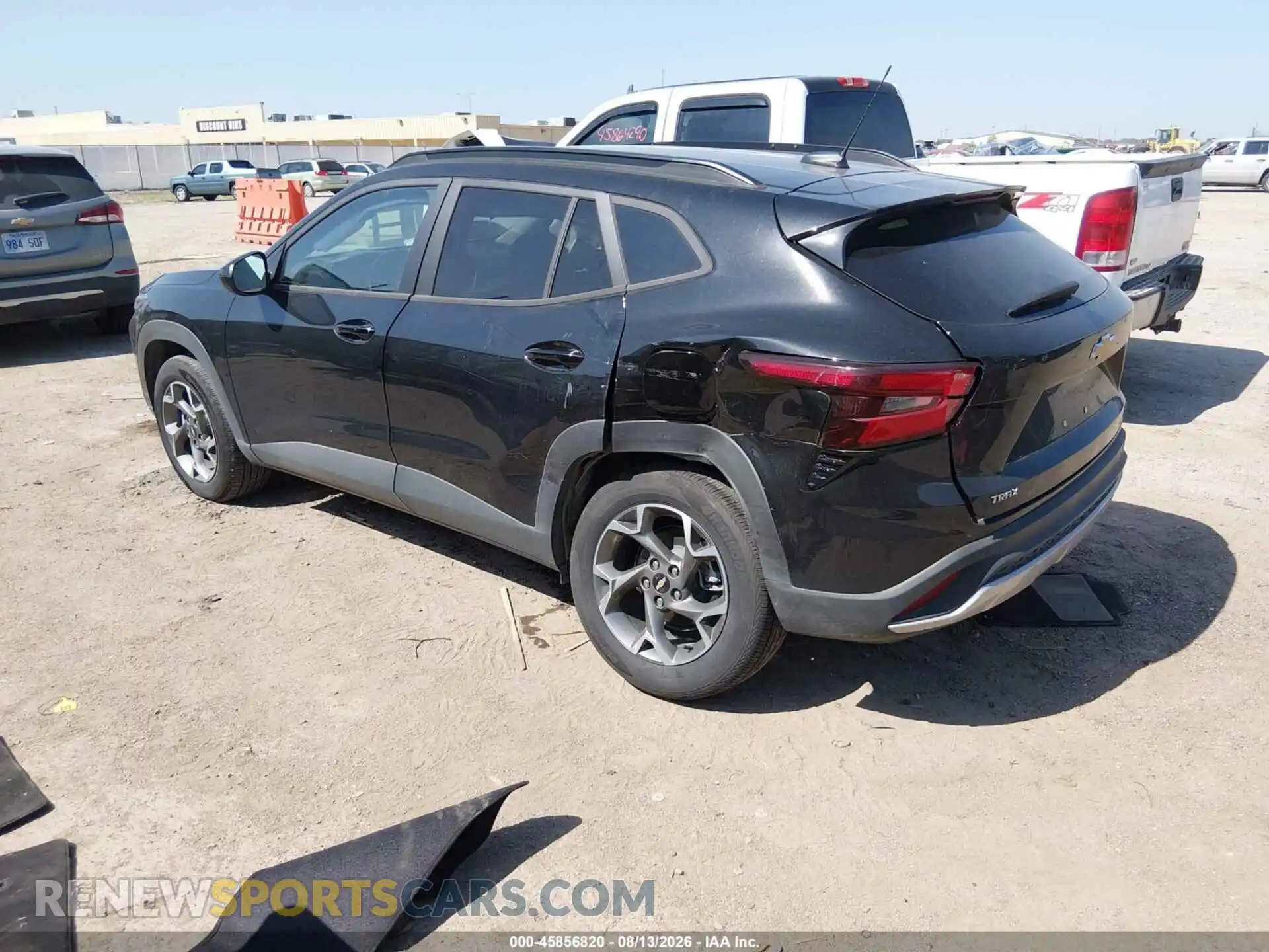 3 Фотография поврежденного автомобиля KL77LHEP9SC174741 CHEVROLET TRAX 2025