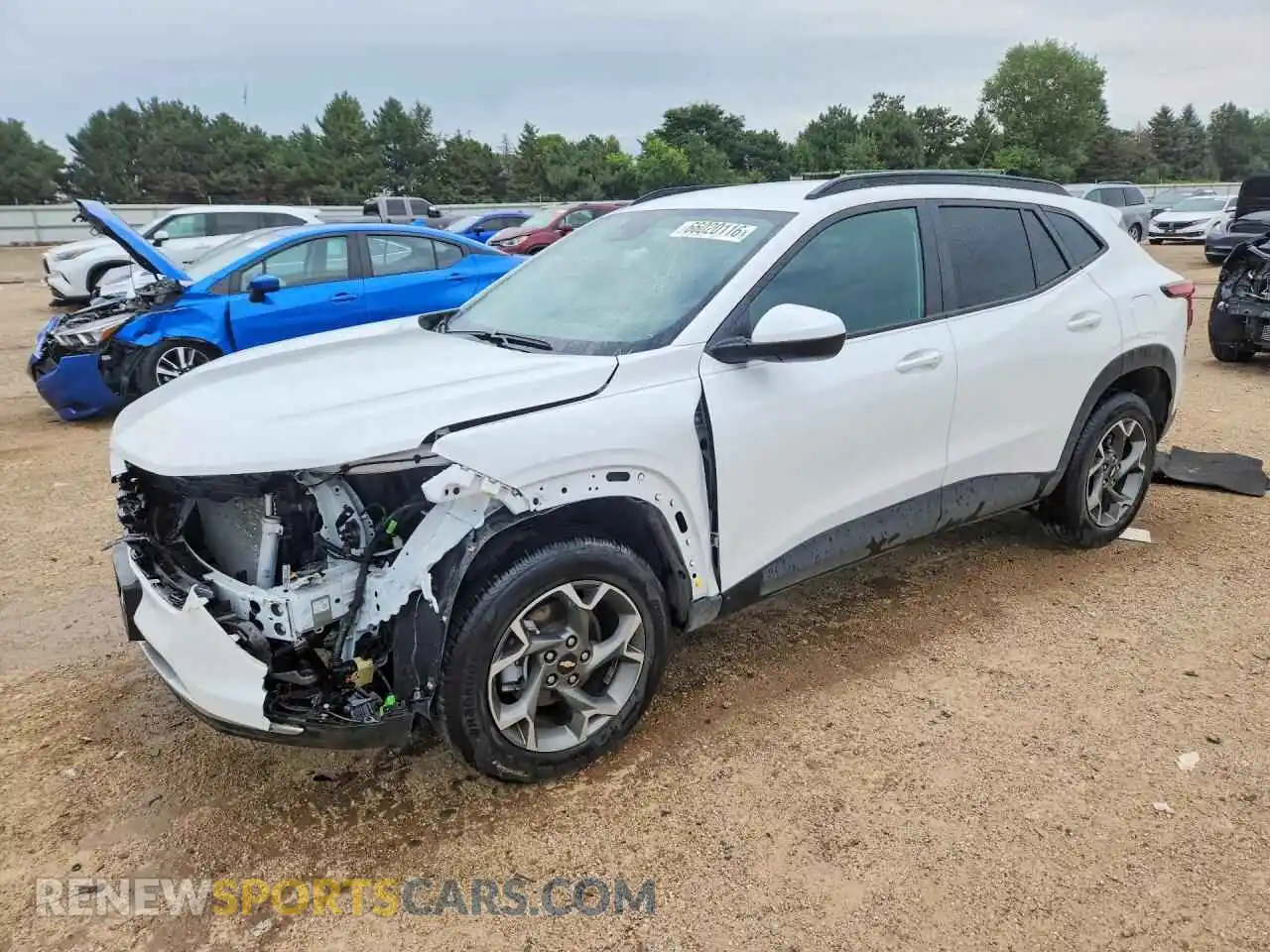 1 Photograph of a damaged car KL77LHEP9SC175775 CHEVROLET TRAX 2025