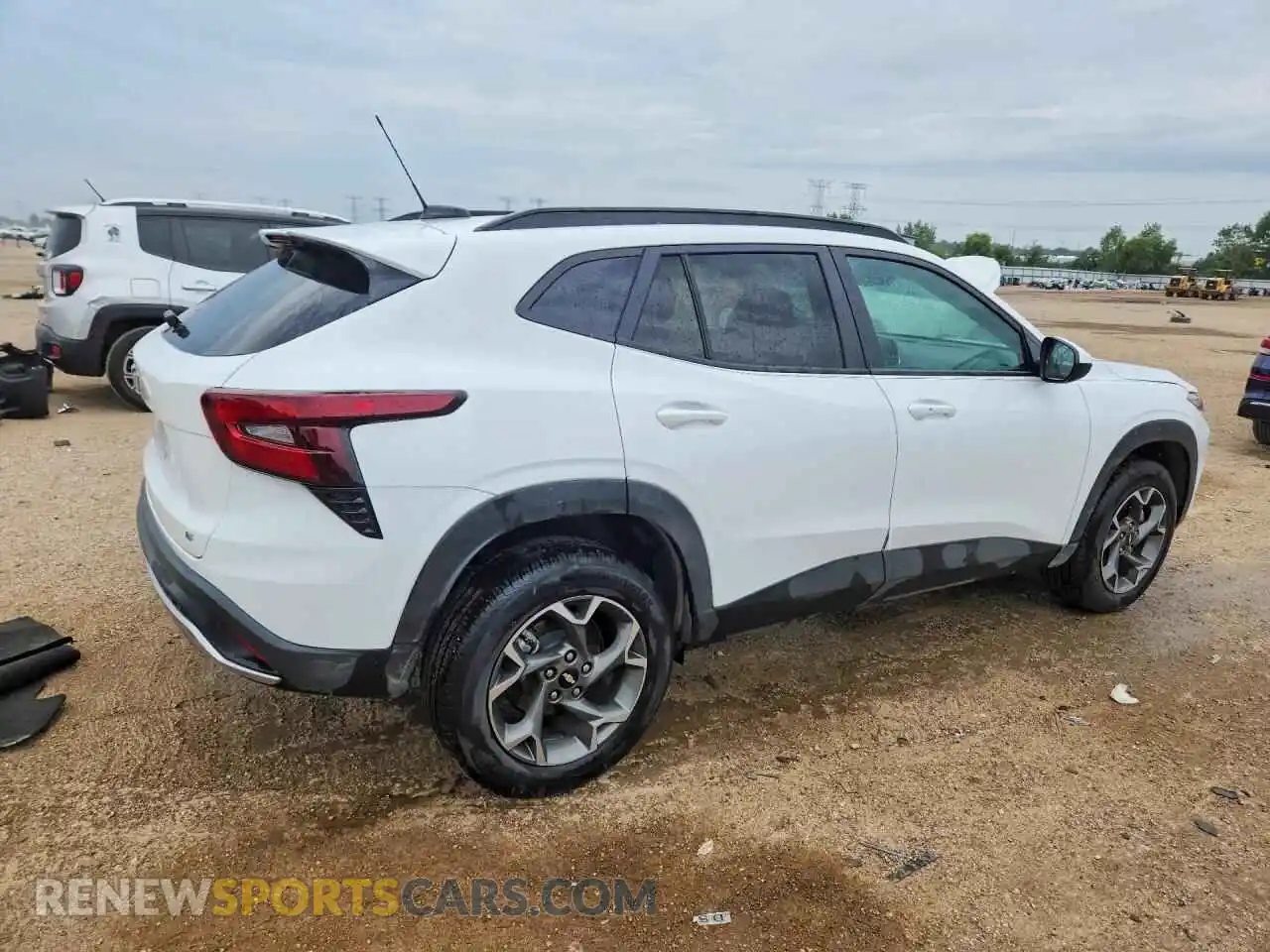 3 Photograph of a damaged car KL77LHEP9SC175775 CHEVROLET TRAX 2025