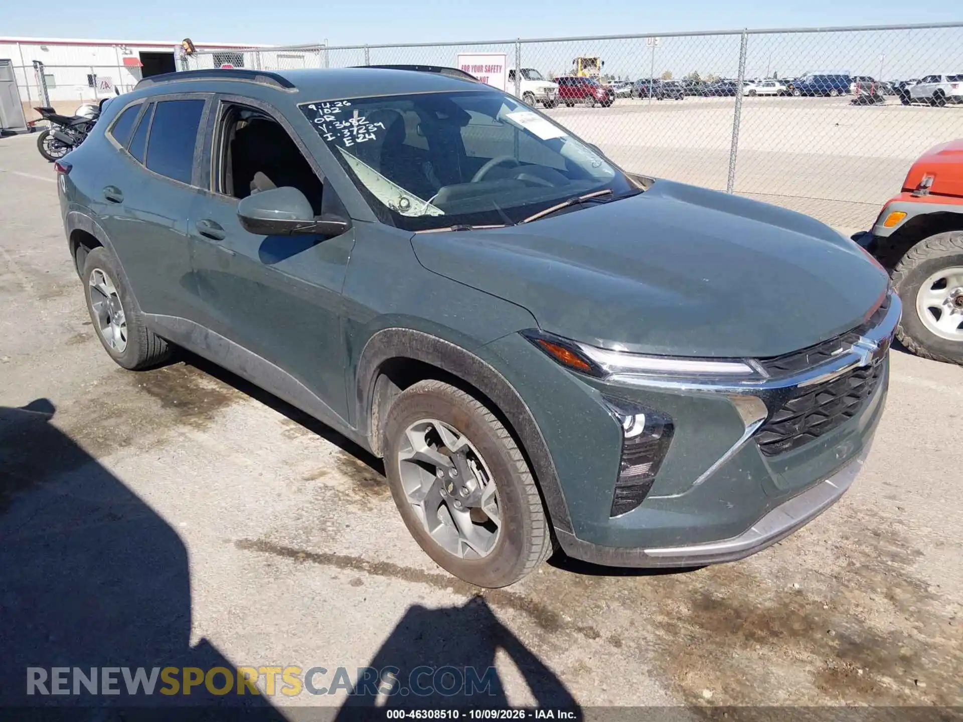 1 fotografías del automóvil dañado KL77LHEP9SC183682 CHEVROLET TRAX 2025