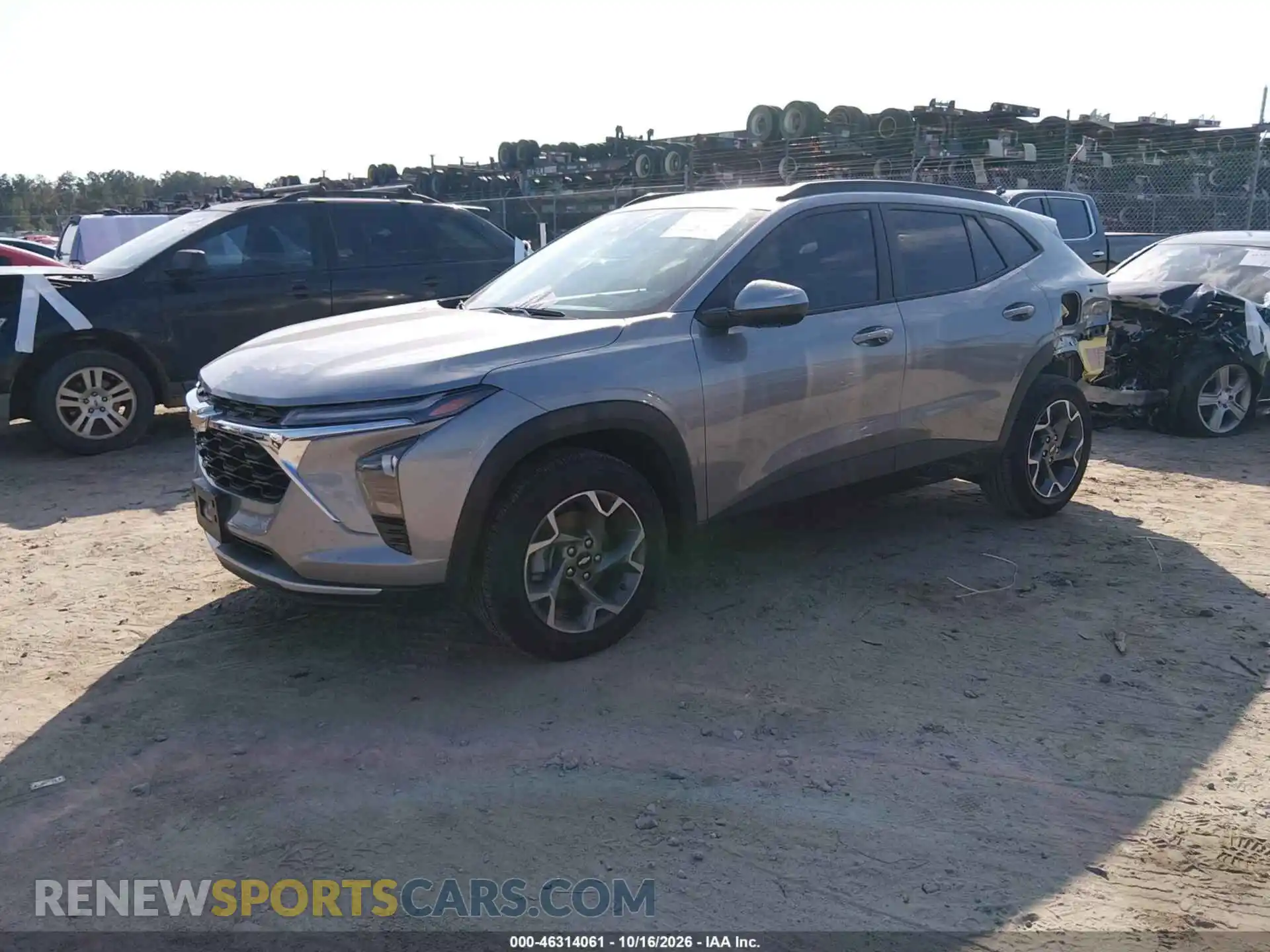 2 Photograph of a damaged car KL77LHEP9SC200447 CHEVROLET TRAX 2025
