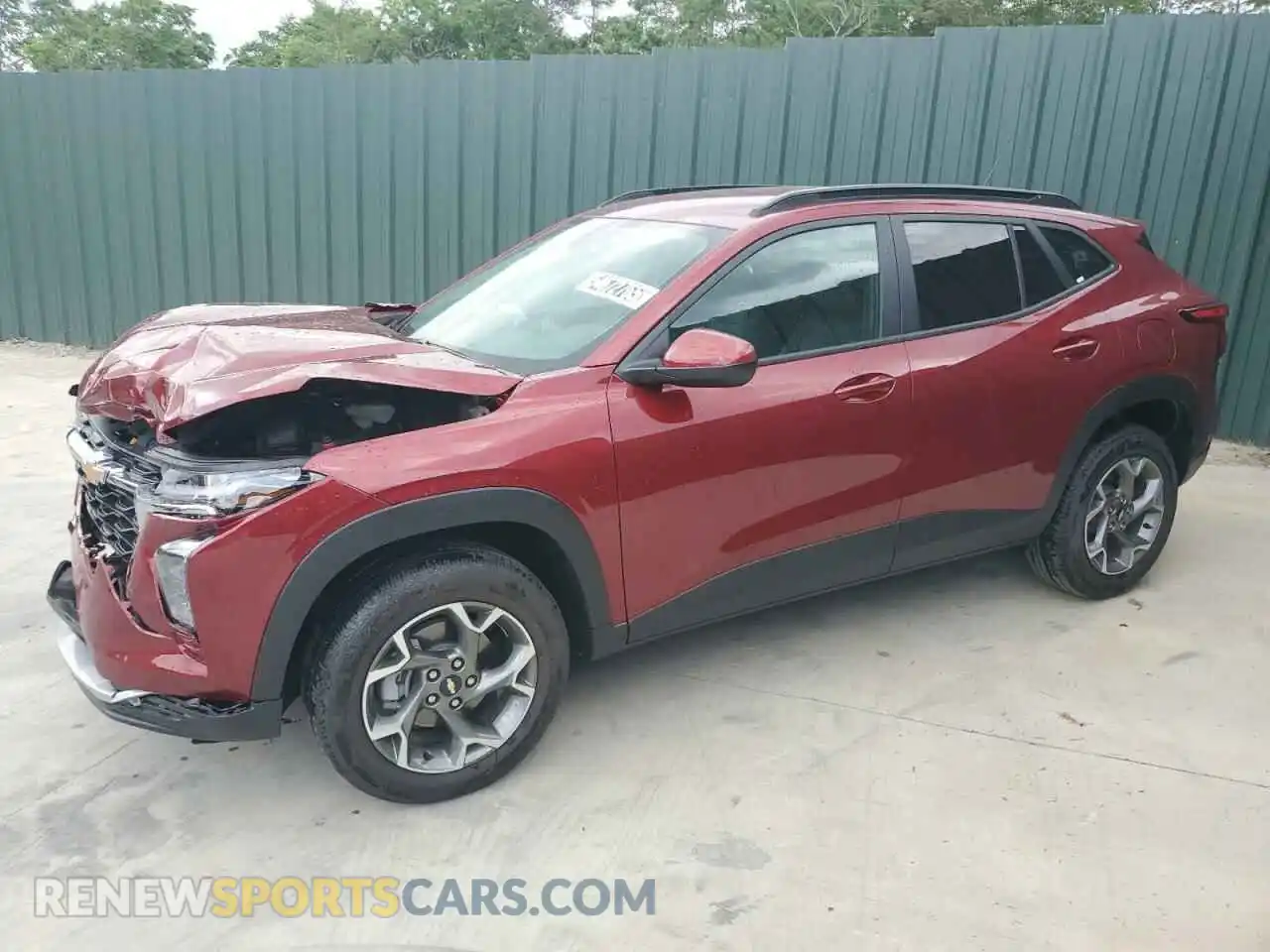 1 Photograph of a damaged car KL77LHEP9SC203008 CHEVROLET TRAX 2025
