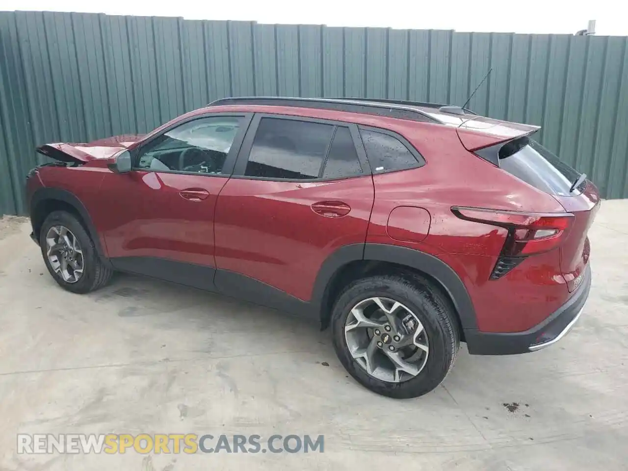 2 Photograph of a damaged car KL77LHEP9SC203008 CHEVROLET TRAX 2025