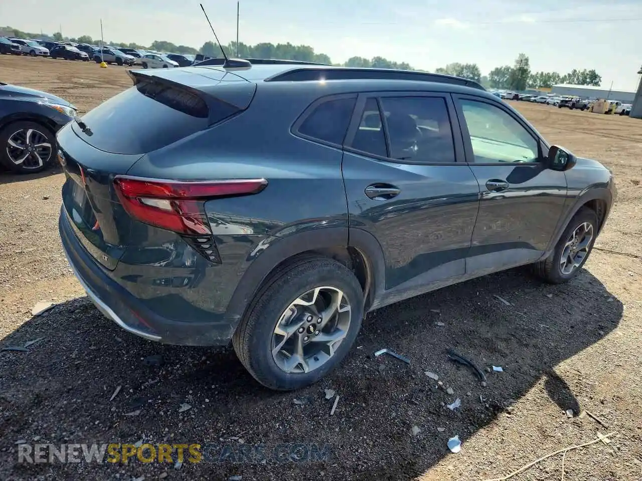 3 Photograph of a damaged car KL77LHEP9SC207933 CHEVROLET TRAX 2025