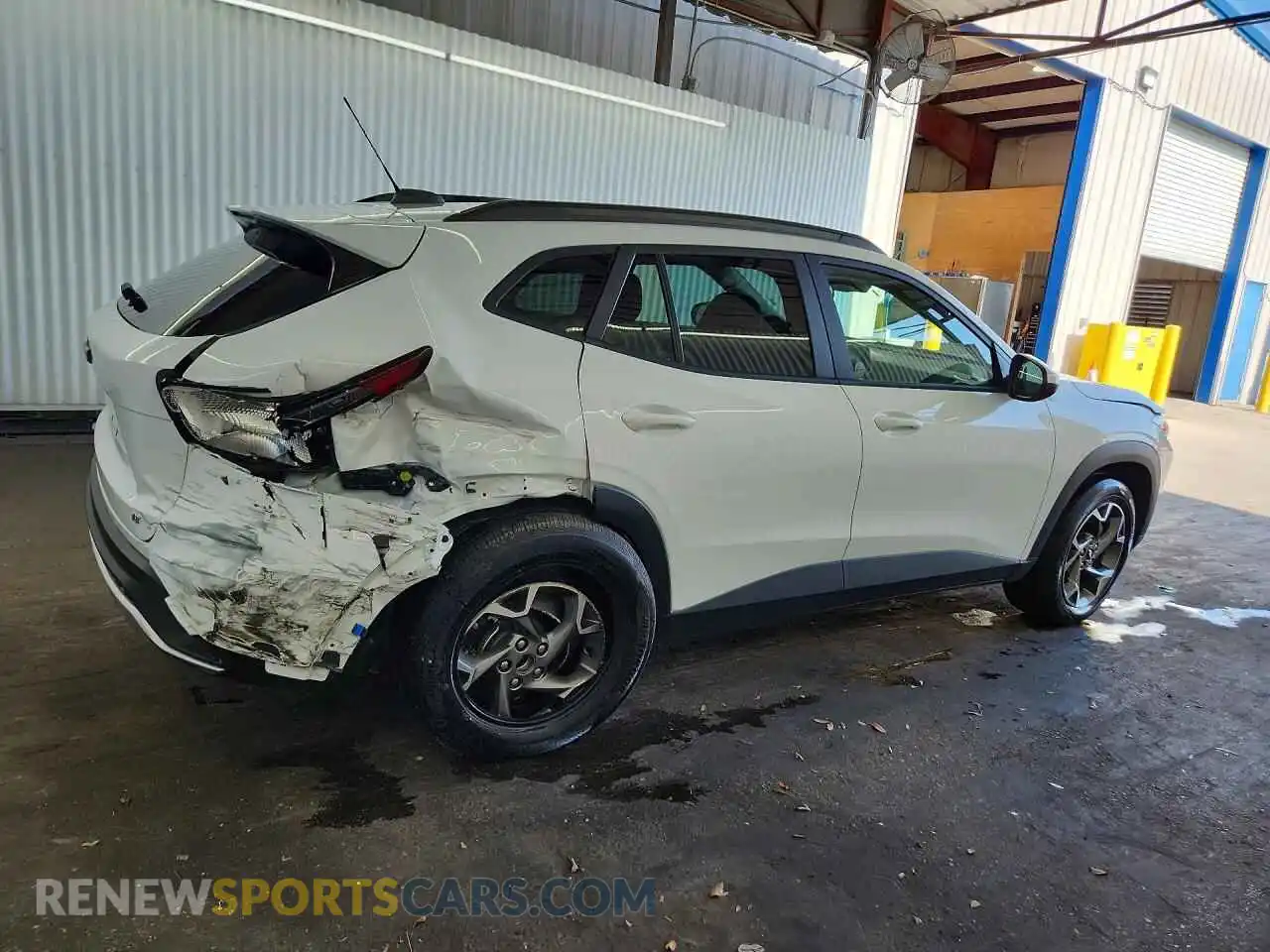 3 Photograph of a damaged car KL77LHEP9SC232170 CHEVROLET TRAX 2025