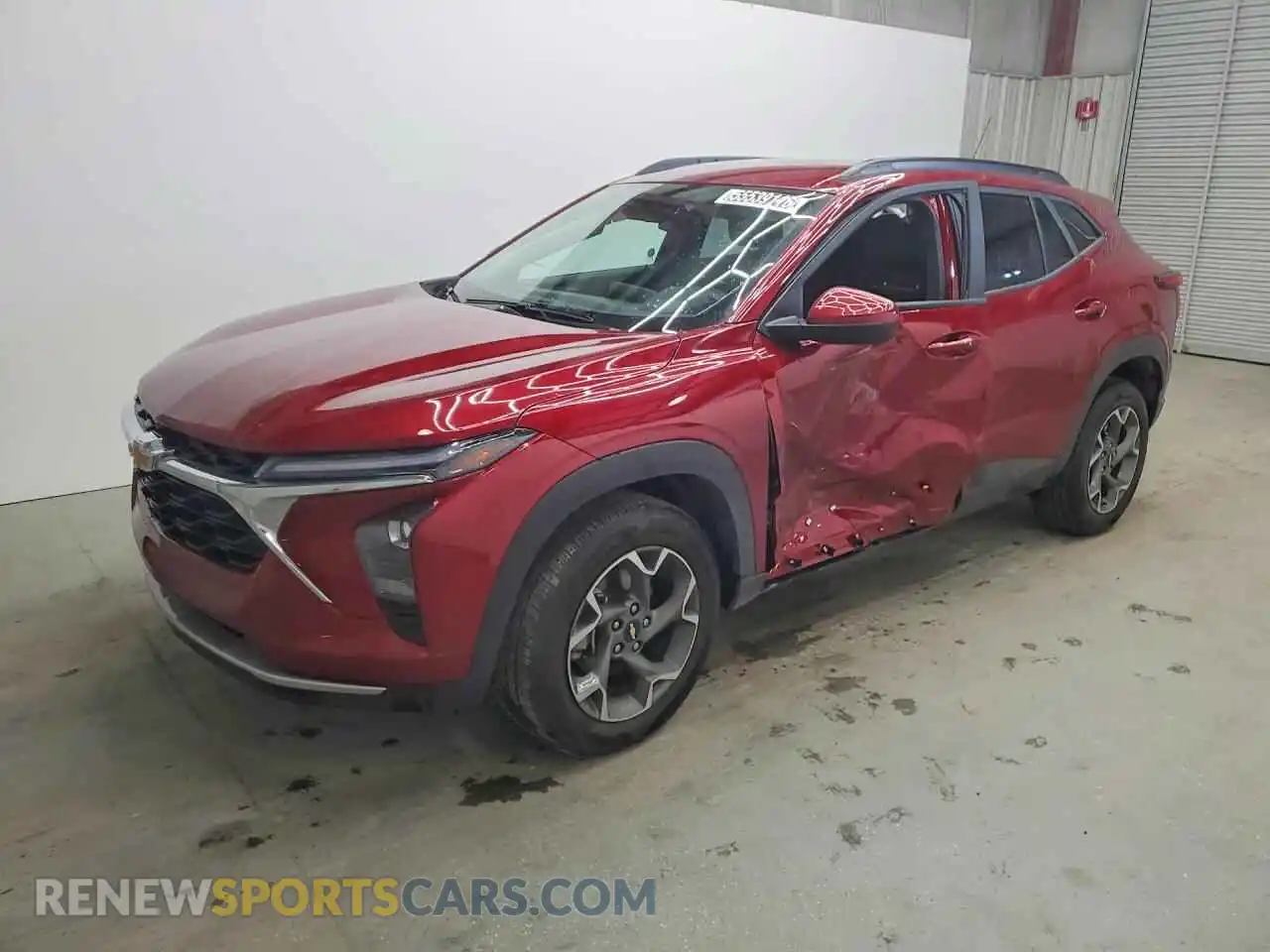 1 Фотография поврежденного автомобиля KL77LHEP9SC239779 CHEVROLET TRAX 2025