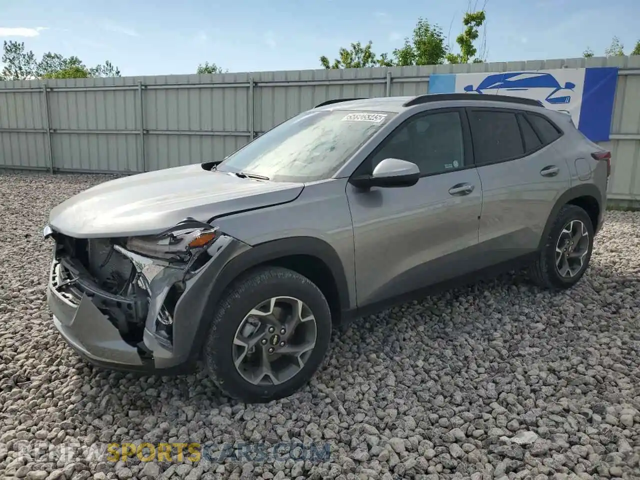 1 Photograph of a damaged car KL77LHEP9SC240902 CHEVROLET TRAX 2025