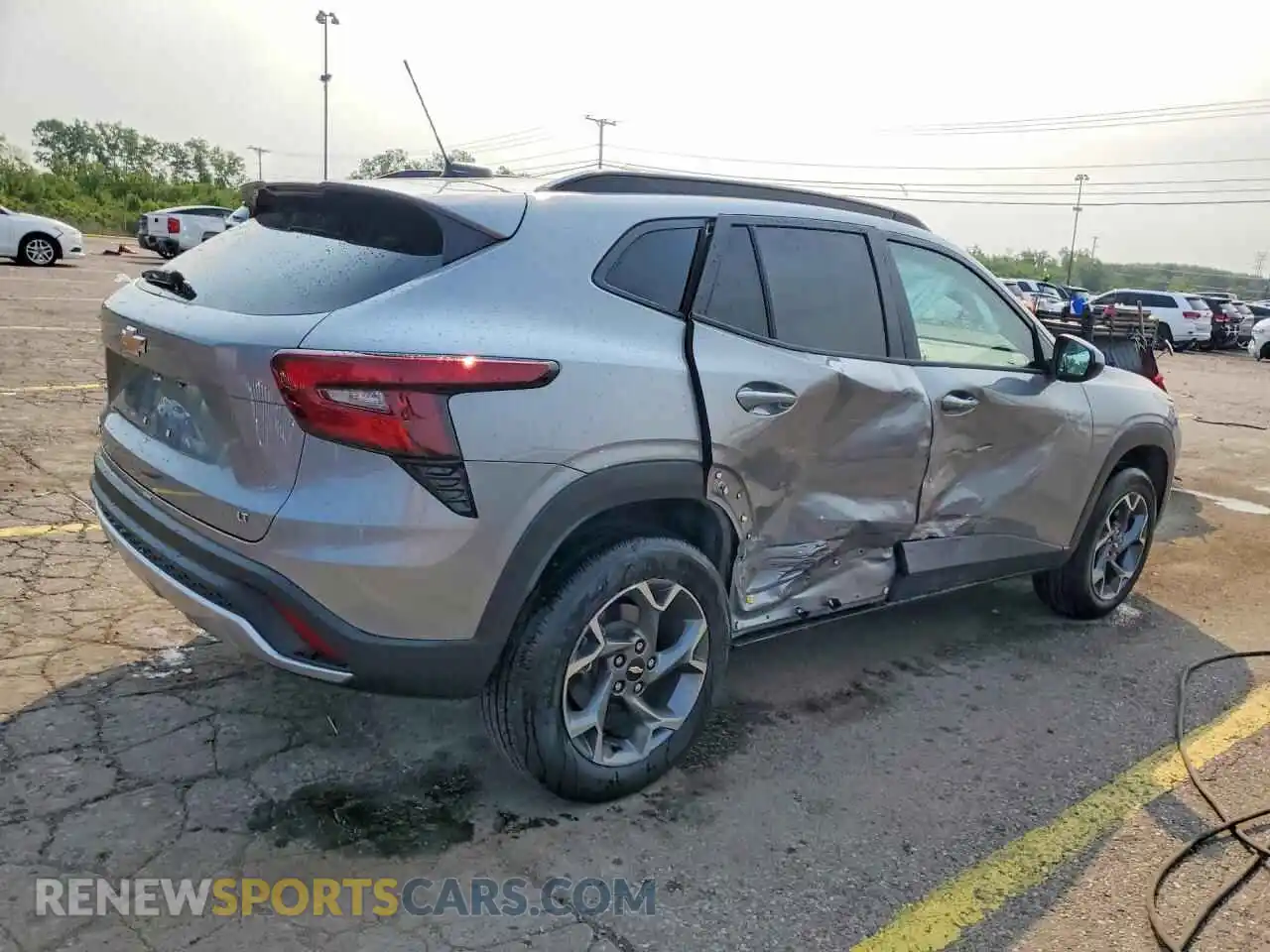 3 Photograph of a damaged car KL77LHEP9SC244027 CHEVROLET TRAX 2025