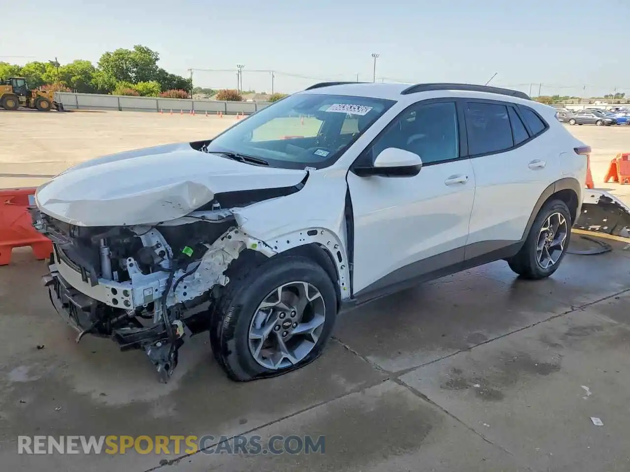 1 Photograph of a damaged car KL77LHEP9SC268859 CHEVROLET TRAX 2025