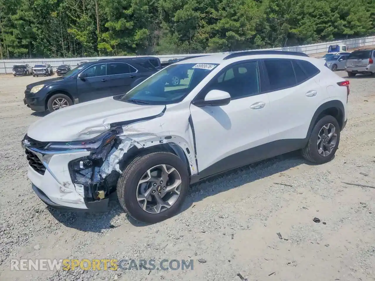 1 fotografías del automóvil dañado KL77LHEP9SC271969 CHEVROLET TRAX 2025