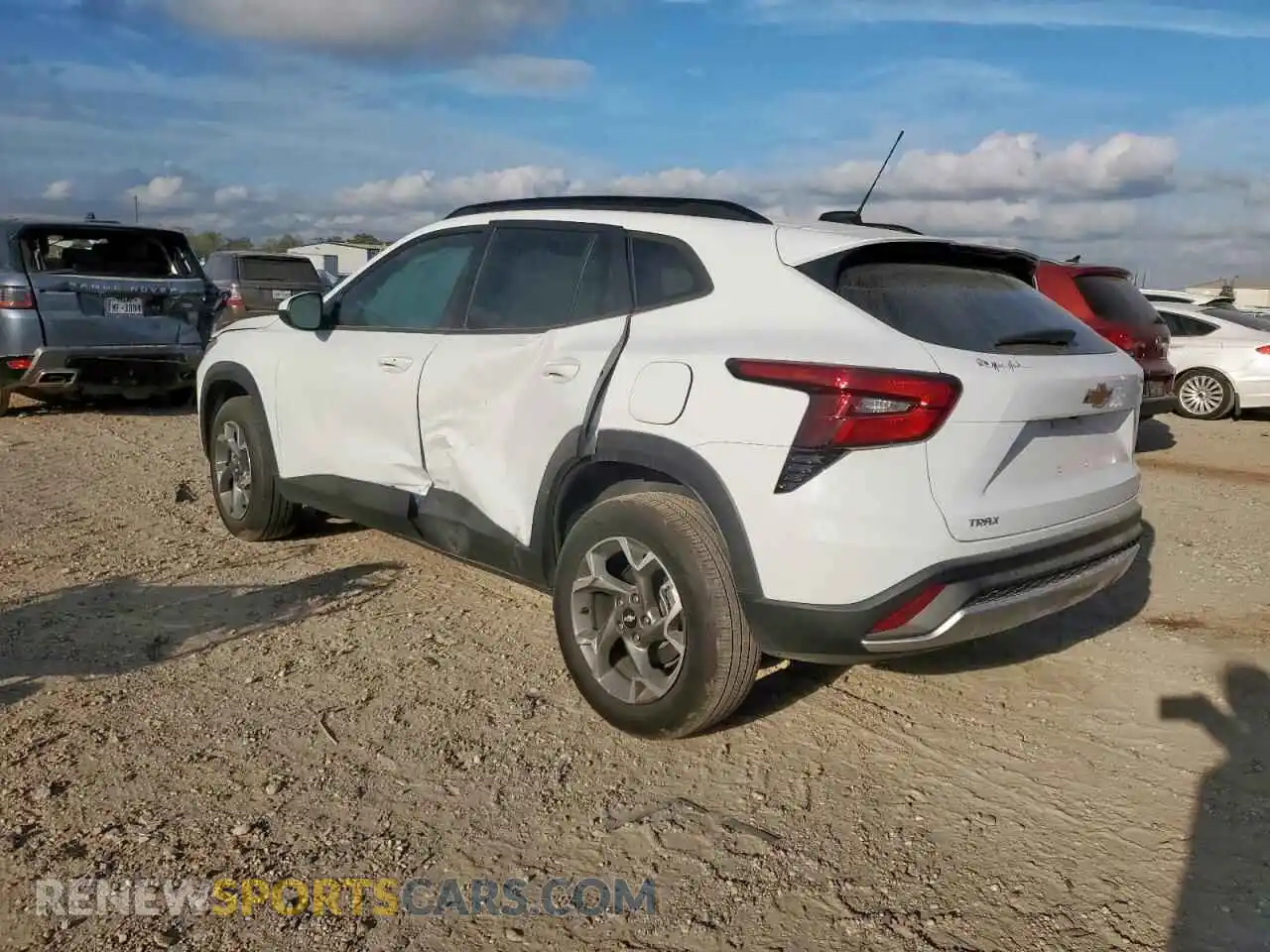 2 Photograph of a damaged car KL77LHEP9SC280445 CHEVROLET TRAX 2025