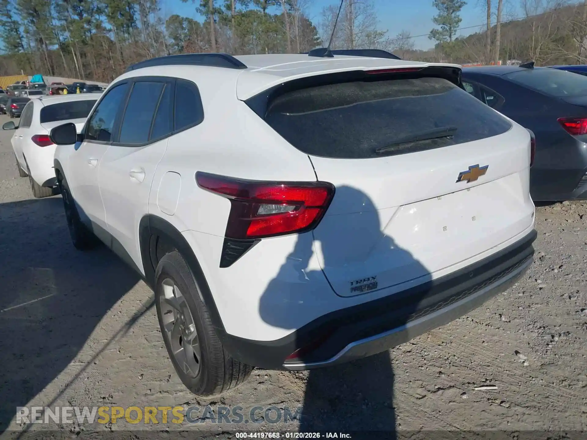 3 Photograph of a damaged car KL77LHEP9SC299710 CHEVROLET TRAX 2025