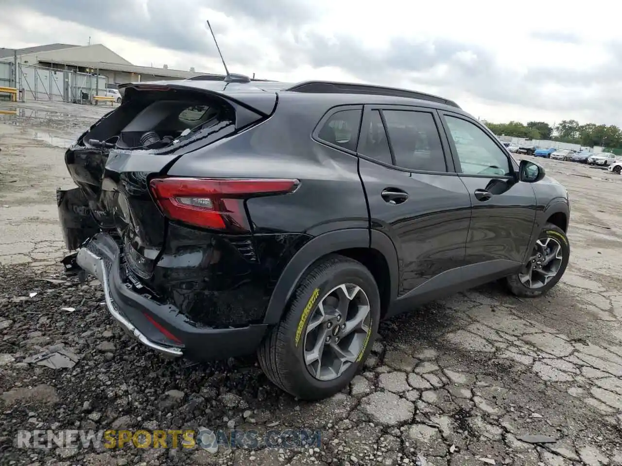 3 Photograph of a damaged car KL77LHEP9SC309491 CHEVROLET TRAX 2025