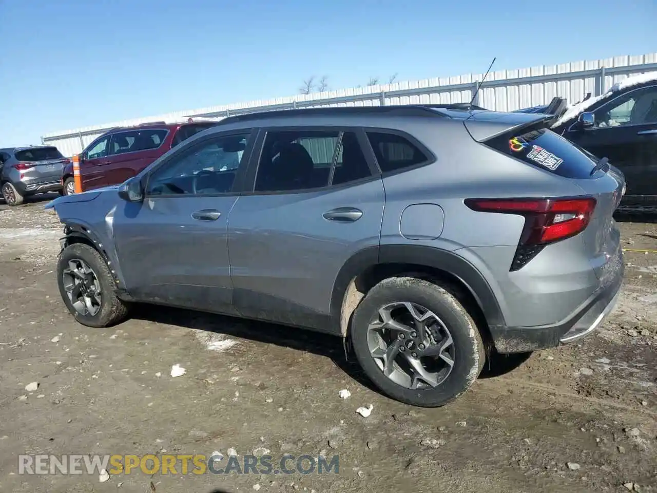 2 Photograph of a damaged car KL77LHEPXSC004940 CHEVROLET TRAX 2025
