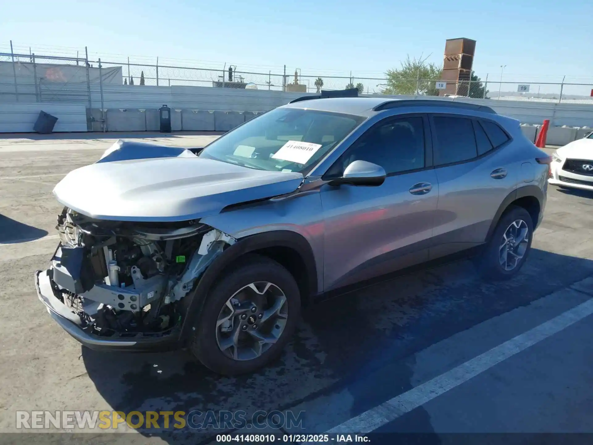 2 Photograph of a damaged car KL77LHEPXSC060523 CHEVROLET TRAX 2025
