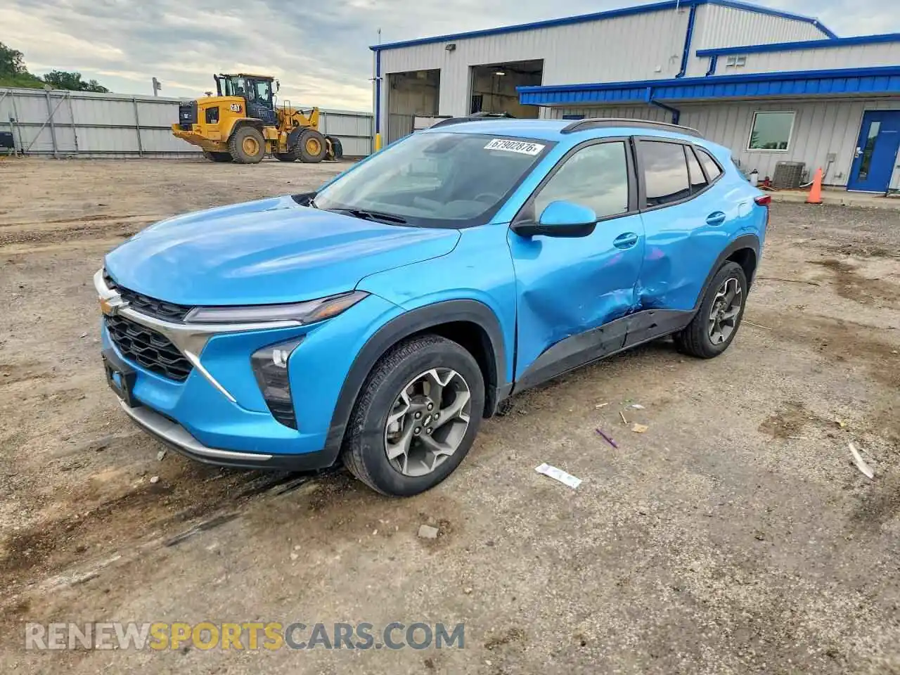 1 Photograph of a damaged car KL77LHEPXSC065205 CHEVROLET TRAX 2025