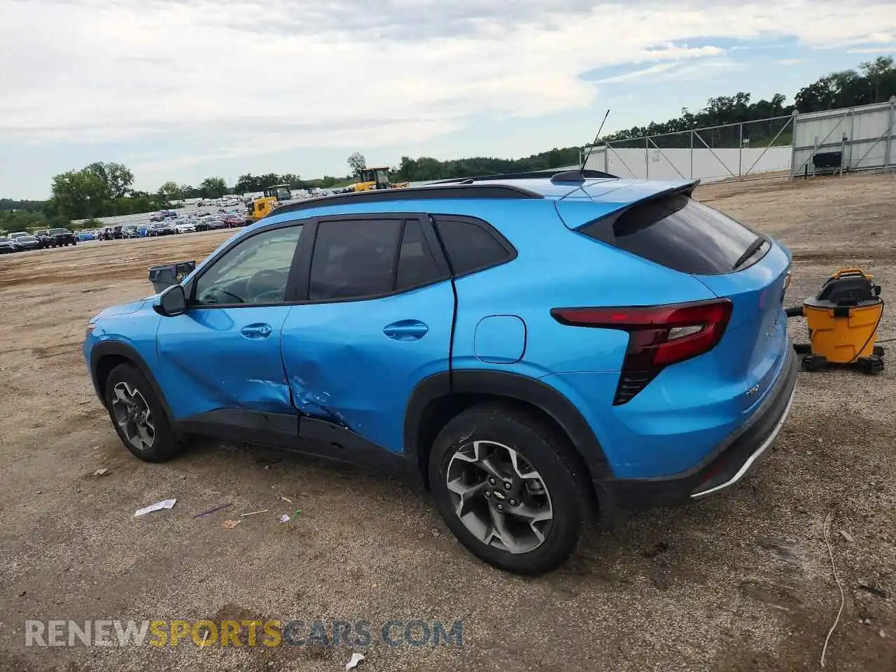 2 Photograph of a damaged car KL77LHEPXSC065205 CHEVROLET TRAX 2025