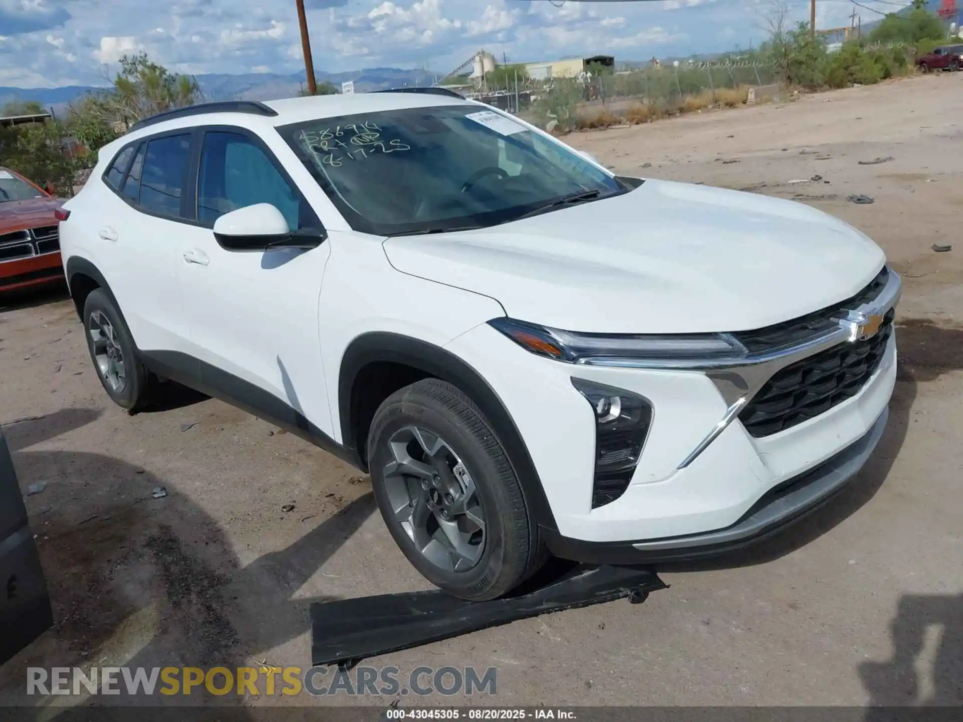 1 Photograph of a damaged car KL77LHEPXSC087723 CHEVROLET TRAX 2025